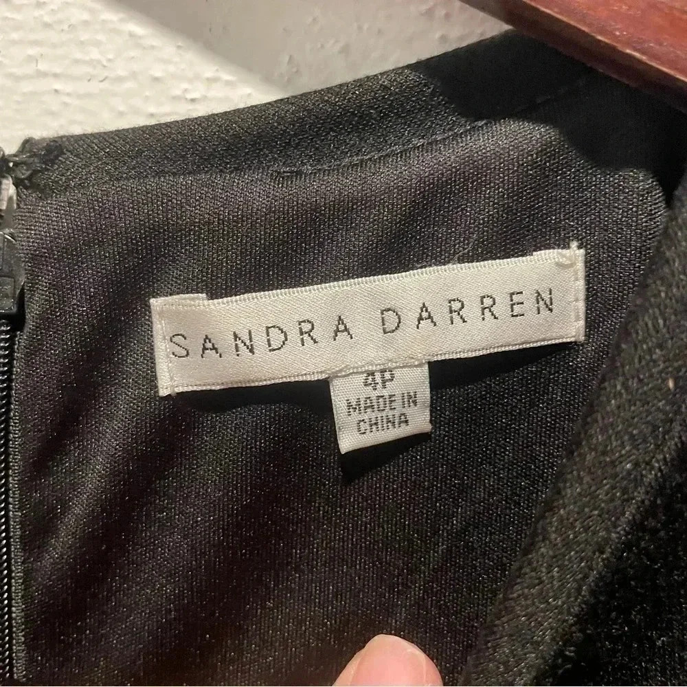 Sandra Darren Color-Block A-Line Knee Length Dres… - image 4